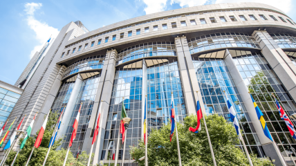 Bezoek aan het Europees Parlement in Brussel